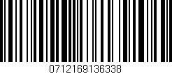 Código de barras (EAN, GTIN, SKU, ISBN): '0712169136338'
