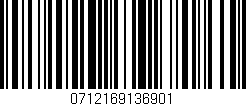 Código de barras (EAN, GTIN, SKU, ISBN): '0712169136901'
