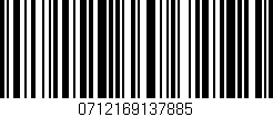 Código de barras (EAN, GTIN, SKU, ISBN): '0712169137885'