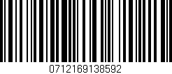 Código de barras (EAN, GTIN, SKU, ISBN): '0712169138592'