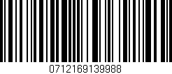 Código de barras (EAN, GTIN, SKU, ISBN): '0712169139988'