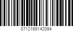 Código de barras (EAN, GTIN, SKU, ISBN): '0712169142094'