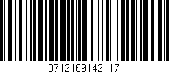 Código de barras (EAN, GTIN, SKU, ISBN): '0712169142117'