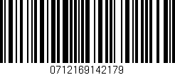 Código de barras (EAN, GTIN, SKU, ISBN): '0712169142179'