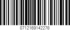 Código de barras (EAN, GTIN, SKU, ISBN): '0712169142278'