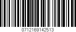 Código de barras (EAN, GTIN, SKU, ISBN): '0712169142513'
