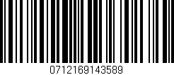 Código de barras (EAN, GTIN, SKU, ISBN): '0712169143589'