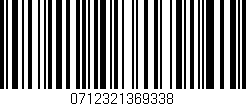 Código de barras (EAN, GTIN, SKU, ISBN): '0712321369338'