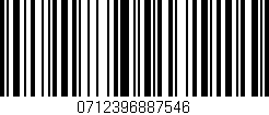 Código de barras (EAN, GTIN, SKU, ISBN): '0712396887546'