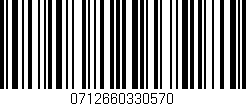 Código de barras (EAN, GTIN, SKU, ISBN): '0712660330570'