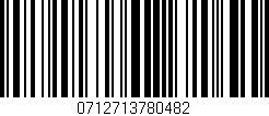 Código de barras (EAN, GTIN, SKU, ISBN): '0712713780482'
