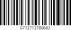 Código de barras (EAN, GTIN, SKU, ISBN): '0712713780642'
