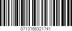 Código de barras (EAN, GTIN, SKU, ISBN): '0713166321741'