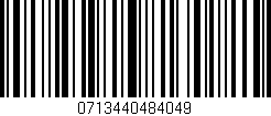 Código de barras (EAN, GTIN, SKU, ISBN): '0713440484049'