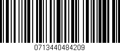 Código de barras (EAN, GTIN, SKU, ISBN): '0713440484209'
