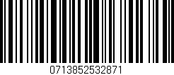Código de barras (EAN, GTIN, SKU, ISBN): '0713852532871'