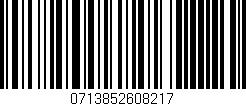Código de barras (EAN, GTIN, SKU, ISBN): '0713852608217'