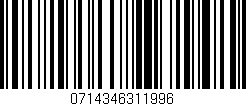 Código de barras (EAN, GTIN, SKU, ISBN): '0714346311996'
