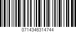 Código de barras (EAN, GTIN, SKU, ISBN): '0714346314744'