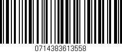 Código de barras (EAN, GTIN, SKU, ISBN): '0714383613558'