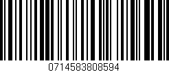 Código de barras (EAN, GTIN, SKU, ISBN): '0714583808594'