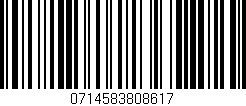 Código de barras (EAN, GTIN, SKU, ISBN): '0714583808617'