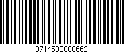Código de barras (EAN, GTIN, SKU, ISBN): '0714583808662'