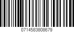 Código de barras (EAN, GTIN, SKU, ISBN): '0714583808679'
