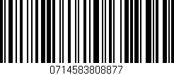 Código de barras (EAN, GTIN, SKU, ISBN): '0714583808877'