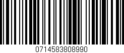 Código de barras (EAN, GTIN, SKU, ISBN): '0714583808990'