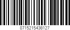 Código de barras (EAN, GTIN, SKU, ISBN): '0715215438127'