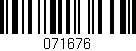 Código de barras (EAN, GTIN, SKU, ISBN): '071676'