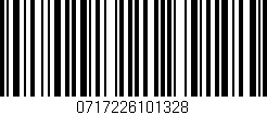 Código de barras (EAN, GTIN, SKU, ISBN): '0717226101328'
