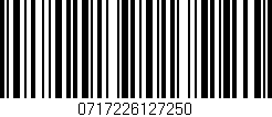 Código de barras (EAN, GTIN, SKU, ISBN): '0717226127250'