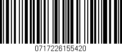 Código de barras (EAN, GTIN, SKU, ISBN): '0717226155420'