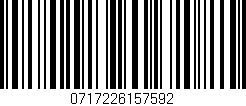 Código de barras (EAN, GTIN, SKU, ISBN): '0717226157592'