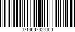 Código de barras (EAN, GTIN, SKU, ISBN): '0718037823300'