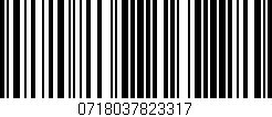 Código de barras (EAN, GTIN, SKU, ISBN): '0718037823317'