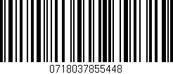 Código de barras (EAN, GTIN, SKU, ISBN): '0718037855448'
