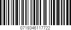 Código de barras (EAN, GTIN, SKU, ISBN): '0719346117722'