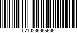 Código de barras (EAN, GTIN, SKU, ISBN): '0719366865665'