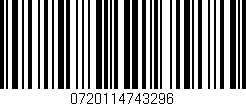 Código de barras (EAN, GTIN, SKU, ISBN): '0720114743296'