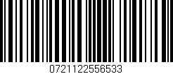 Código de barras (EAN, GTIN, SKU, ISBN): '0721122556533'