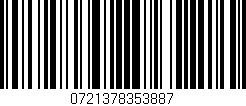 Código de barras (EAN, GTIN, SKU, ISBN): '0721378353887'