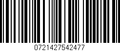 Código de barras (EAN, GTIN, SKU, ISBN): '0721427542477'