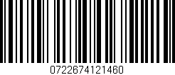Código de barras (EAN, GTIN, SKU, ISBN): '0722674121460'