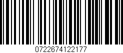 Código de barras (EAN, GTIN, SKU, ISBN): '0722674122177'