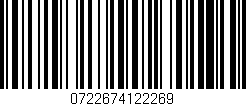 Código de barras (EAN, GTIN, SKU, ISBN): '0722674122269'