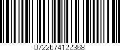 Código de barras (EAN, GTIN, SKU, ISBN): '0722674122368'