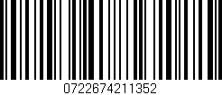 Código de barras (EAN, GTIN, SKU, ISBN): '0722674211352'